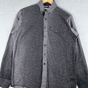 Banjo Dallas Texas Vintage 80s Button-down Western Shirt Men's M Speckled USA